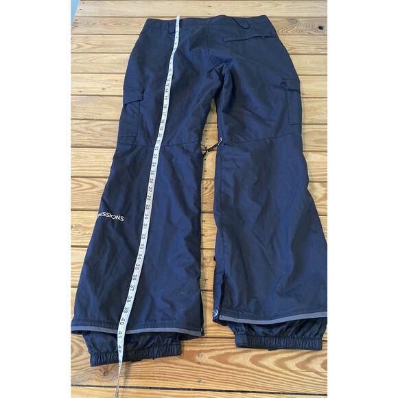 Sessions Cargo Winter 5k Waterproof Snow Pants Size Large Women’s Black - Picture 7 of 10